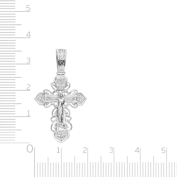 Крест из серебра