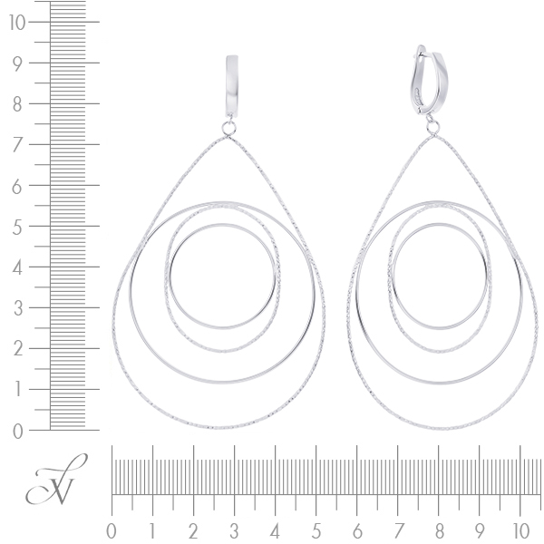 Серьги из серебра
