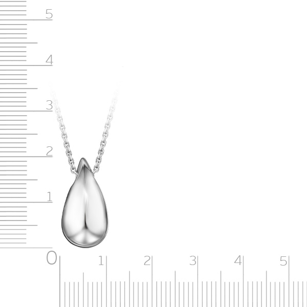Колье из серебра