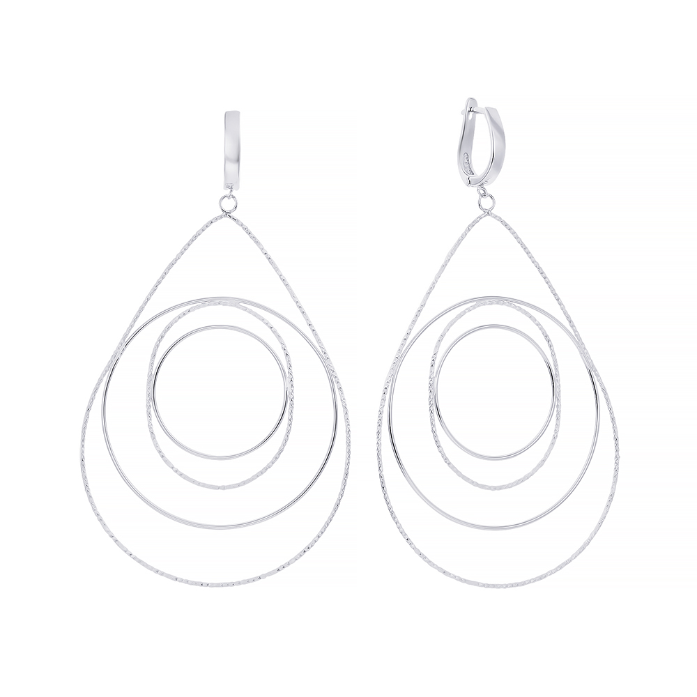 Серьги из серебра