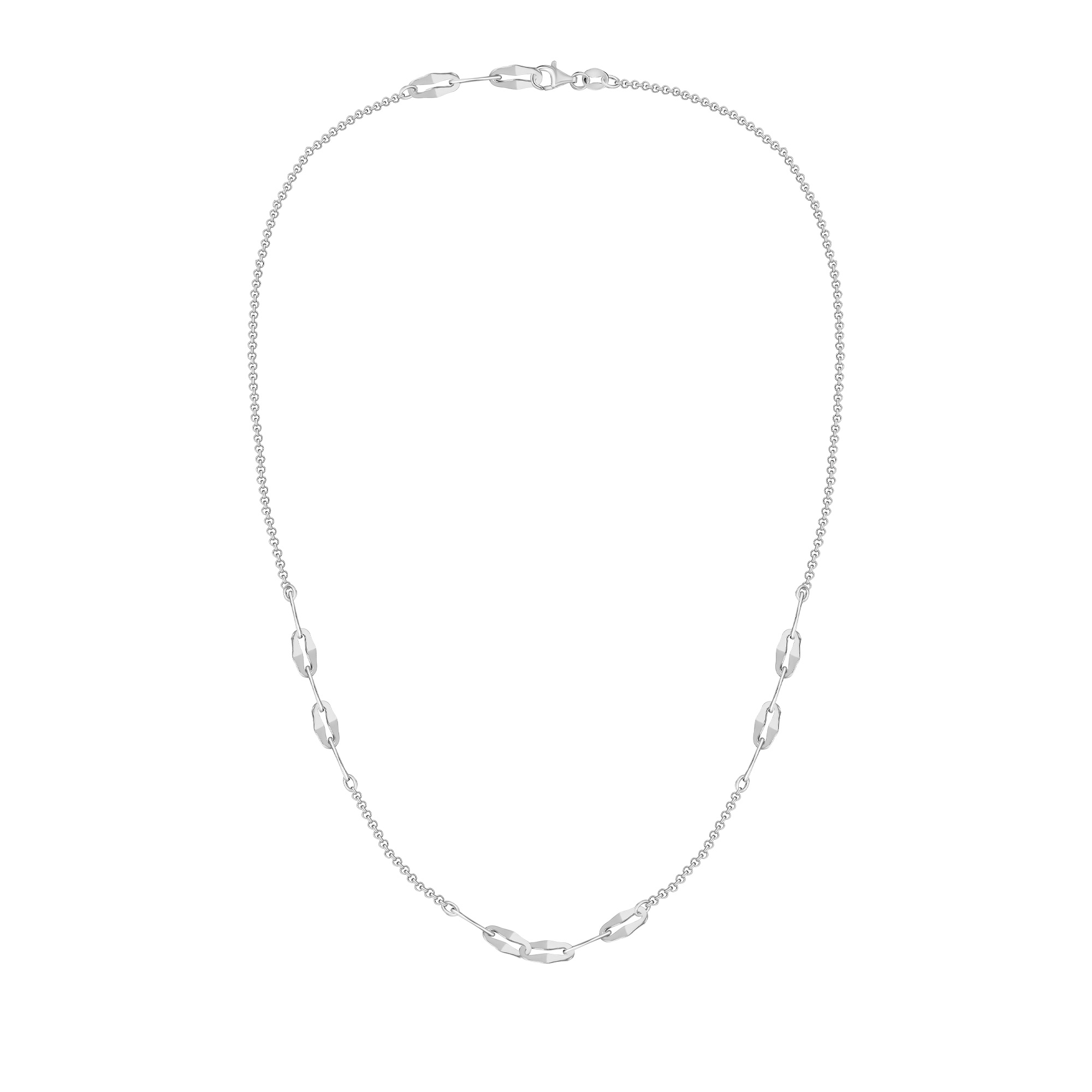 Колье из серебра