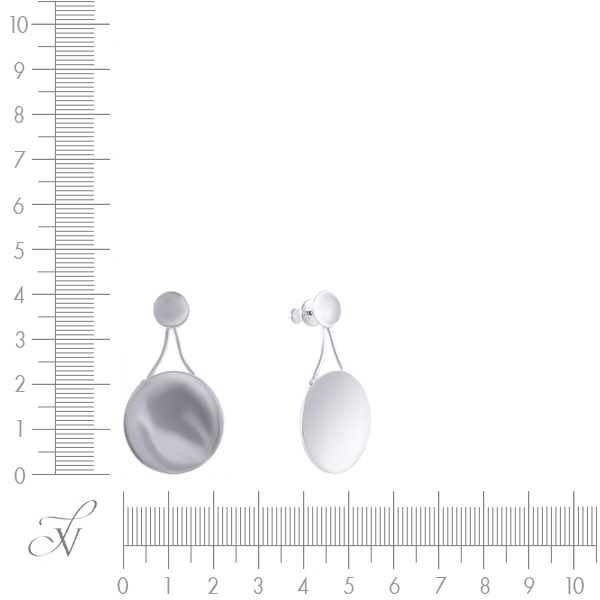 Серьги из серебра
