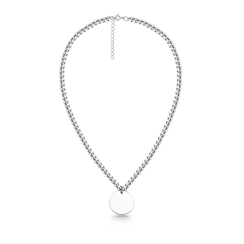 Колье из серебра