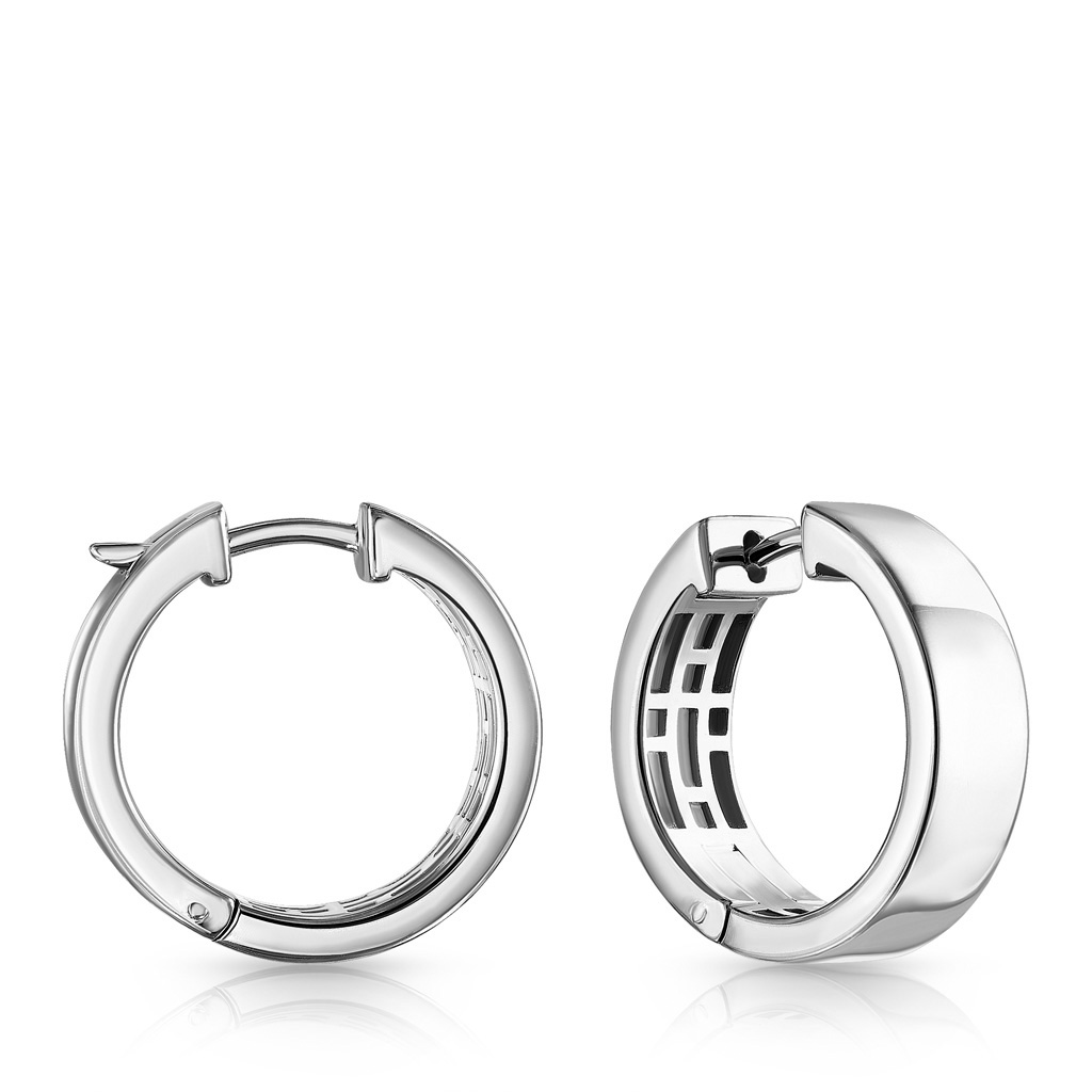 Серьги Конго из серебра