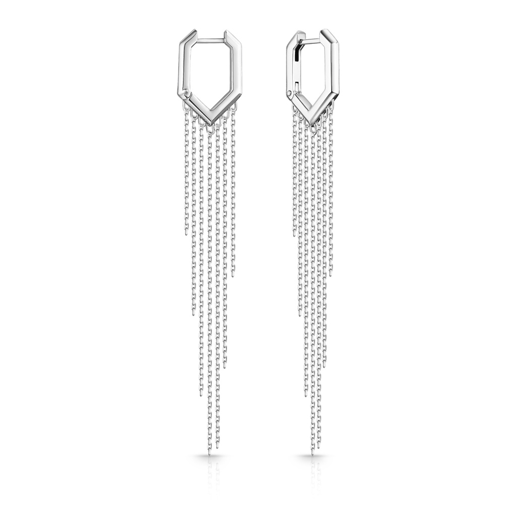 Серьги из серебра