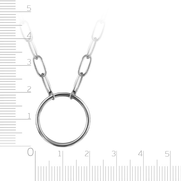 Колье из серебра