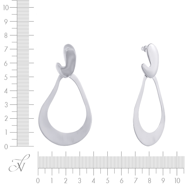 Серьги из серебра