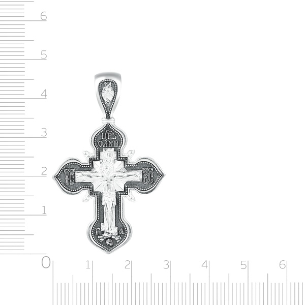 Крест из серебра