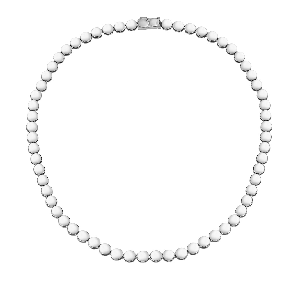 Колье из серебра