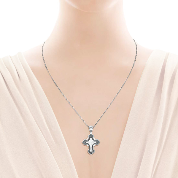 Крест из серебра