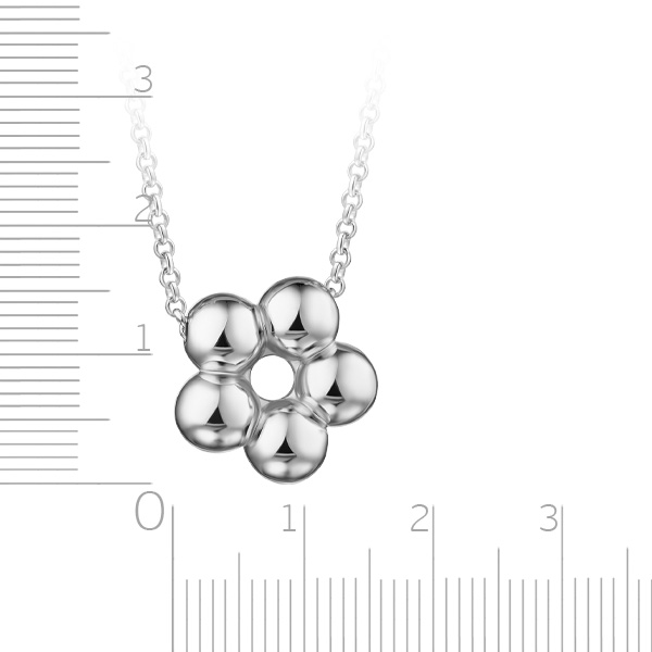 Колье из серебра