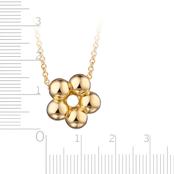 Колье из серебра