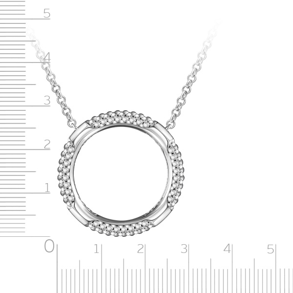 Колье из серебра