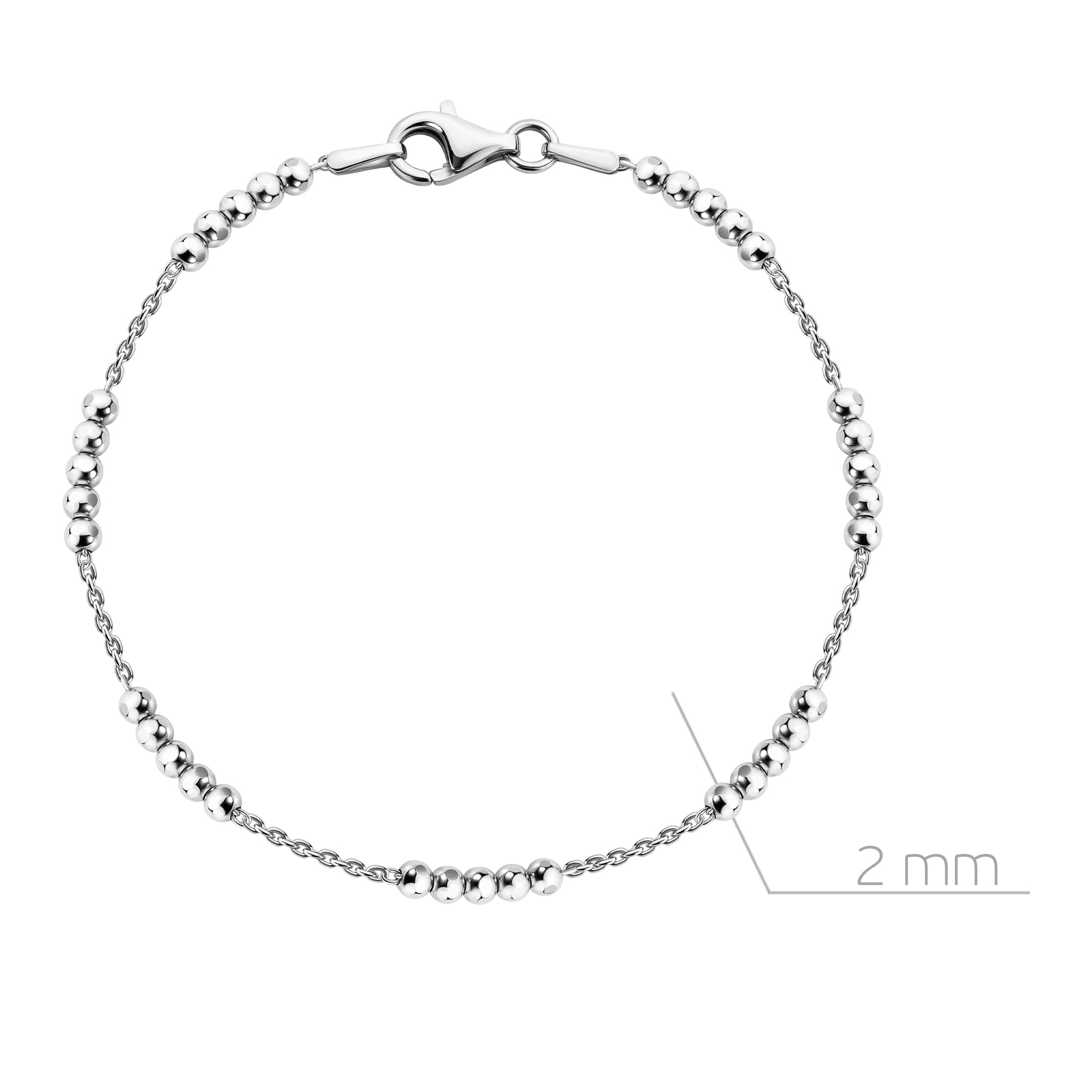 Колье из серебра