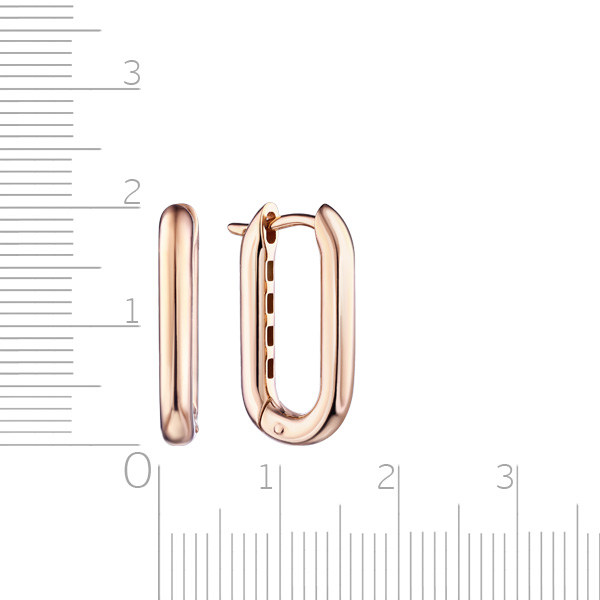 Серьги Конго из серебра