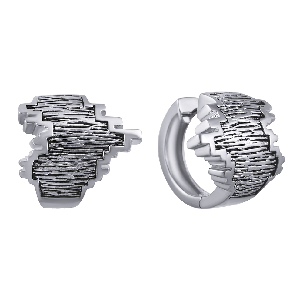 Серьги из серебра