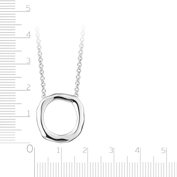 Колье из серебра