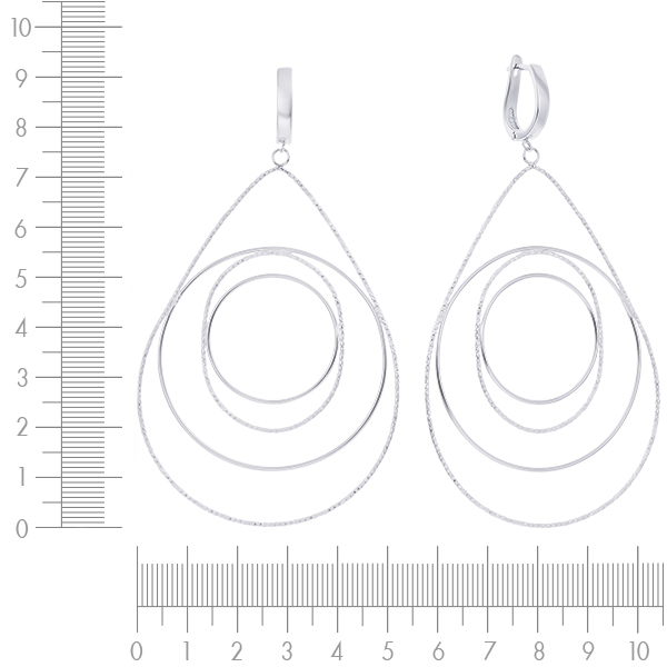 Серьги из серебра